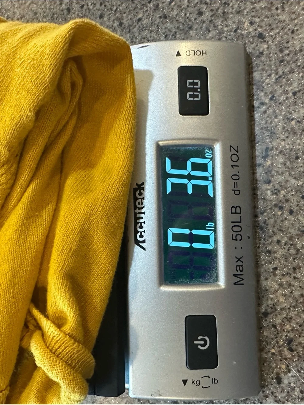 Old Navy Mustard Yellow Crewneck Cardigan